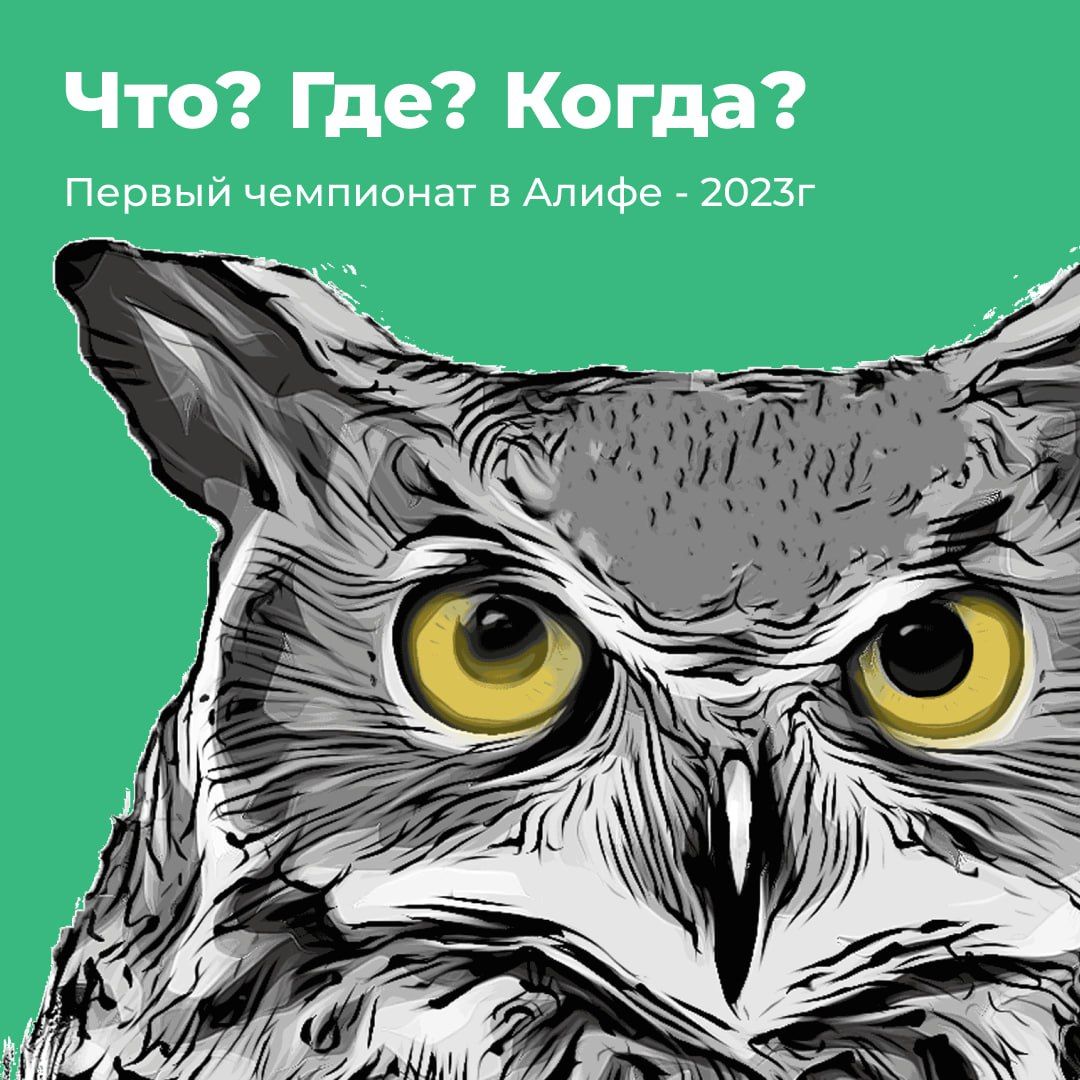 Чемпионат по Что? Где? Когда? | Работа в Алифe